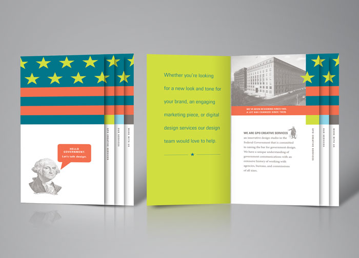 Government Design Services Brochure, Insert and Bookmark