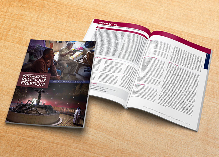2023 Annual Report cover.